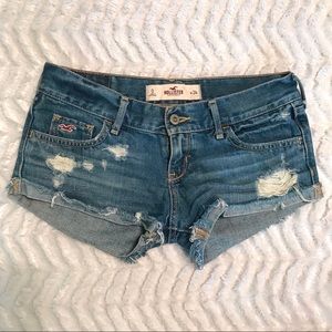 Hollister Distressed Jean Shorts